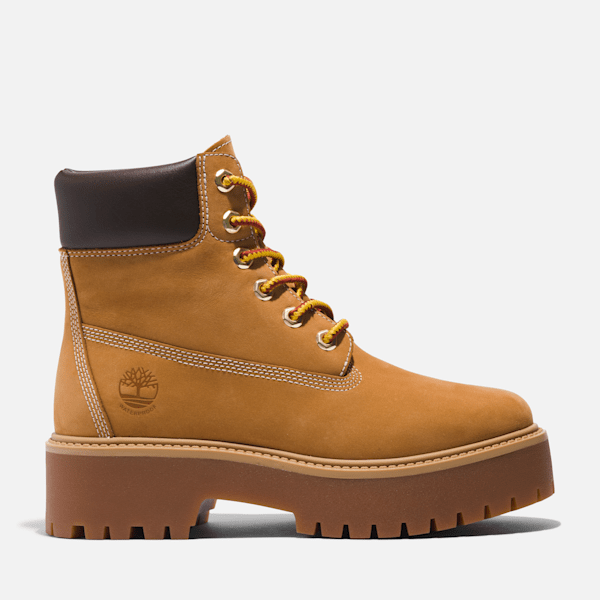 Timberland - Stone Street 6-Inch Veterboot voor dames in geel, Vrouw, geel, Grootte: 36