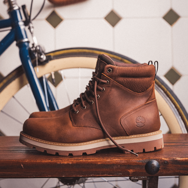 Timberland - Britton Road Waterdichte halfhoge veterboot voor heren in donkerbruin, Man, bruin, Grootte: 45.5