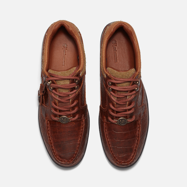 Timberland® X Aimé Leon Dore Mid Lace Up Moc Toe shoe with Gore-Tex membrane