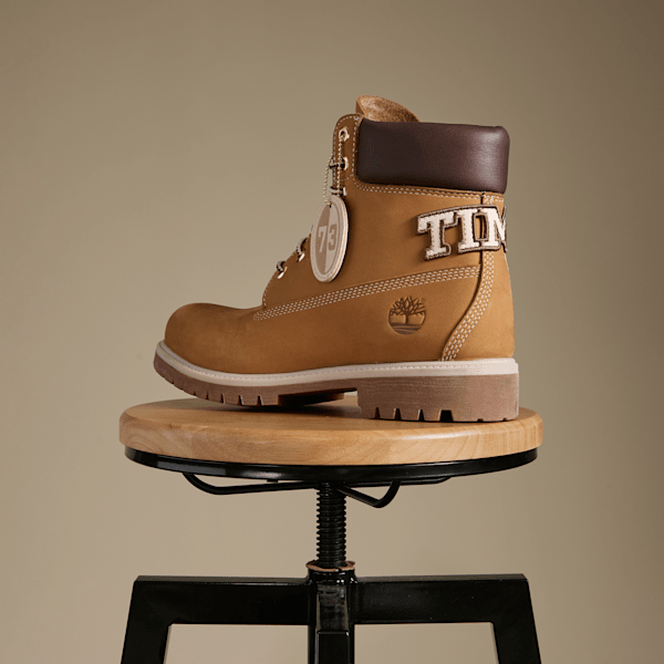 Timberland - Timberland Premium 6 Inch Veterboot voor heren in geel/beige, Man, geel, Grootte: 44