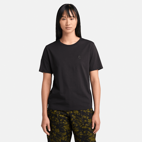 Timberland - Women's Short-Sleeve Tee - T-shirt maat XS, zwart