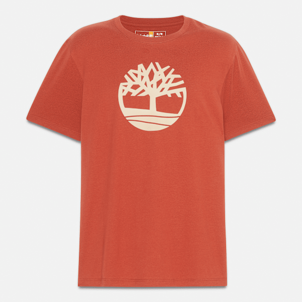 T-shirt Timberland Homme Bordeaux - Logo Arbre Kennebec River