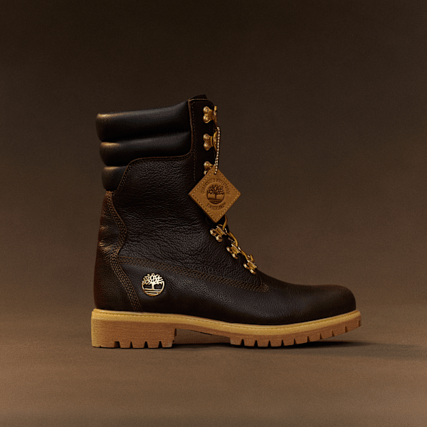 Timberland - Timberland Premium Hoge Veterboot voor heren in donkerbruin/zwart, Man, bruin, Grootte: 44