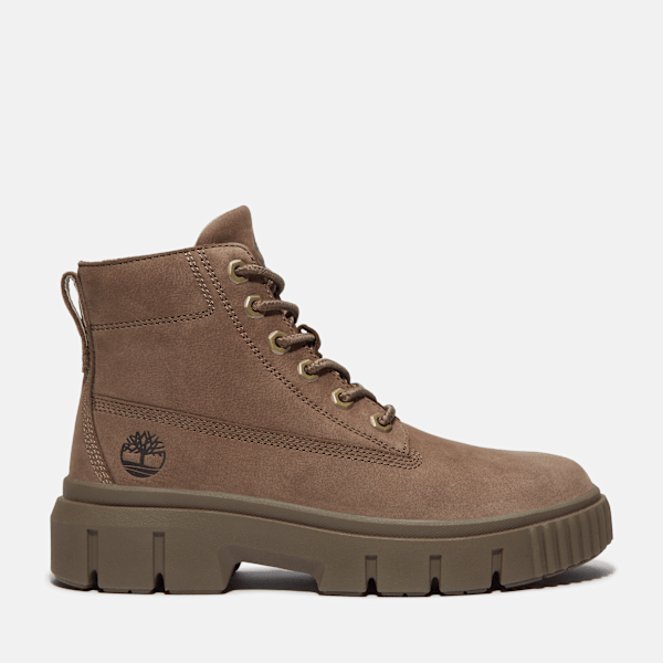 Timberland - Field Mid Lace-Up Boot voor dames in donkerbeige, Vrouw, bruin, Grootte: 40