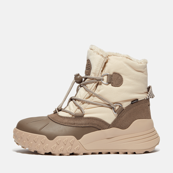 Moriah Range Mid Warm Lined Waterproof Snow Boot for Women in Grey