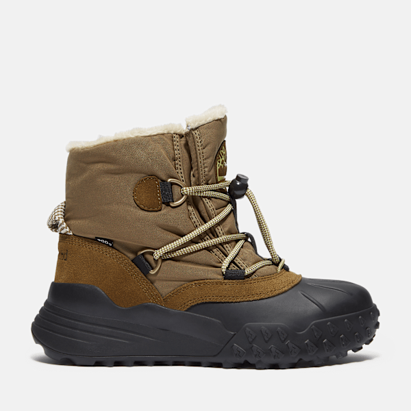 Timberland - Moriah Range halfhoge snowboot met warme voering voor dames in groen, Vrouw, groen, Grootte: 39