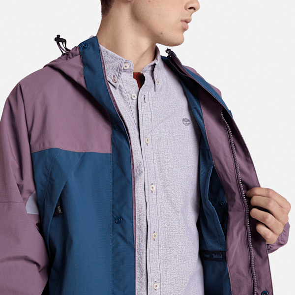 Winnick Waterproof Shell Jacket for Men in Purple Winnick Waterproof Shell Jacket for Men in Purple
