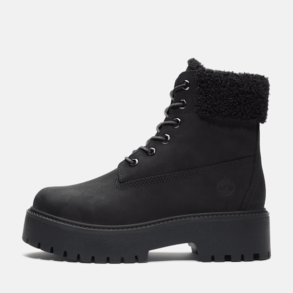 Black suede timberland on sale