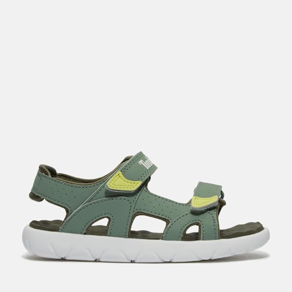 Timberland - Perkins Row Backstrap Sandal for Toddler in Light Green, Green, Size: 4.5