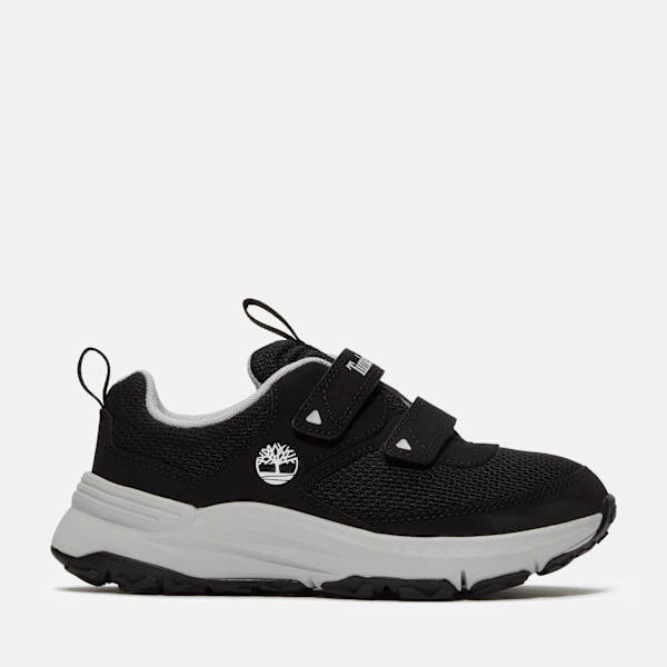Timberland - Motion Access Hook-and-Loop Trainer for Toddler in Black, Black, Size: 6