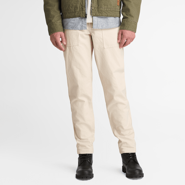 Timberland - Goffstown Fatigue Trouser for Men in Undyed, Man, Beige, Size: 32