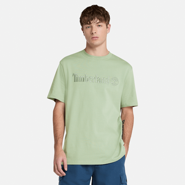 Timberland - Hampton T-Shirt for Men in Green, Man, Green, Size: M