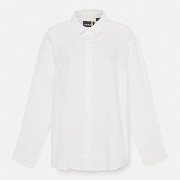 Timberland - Linen Shirt for Women in White, Woman, White, Size: M