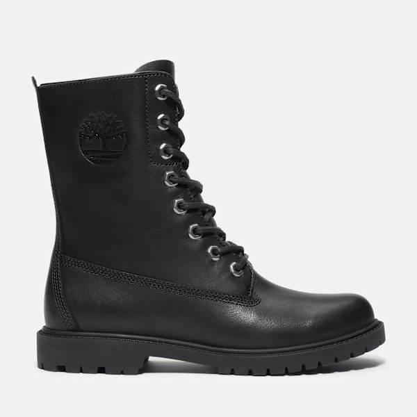 Timberland - Timberland Premium 8-Inch Waterproof Boot for Women in Black, Woman, Black, Size: 6