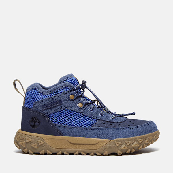 Timberland - GreenStride Motion 6 Bungee-closure Trainer for Toddler in Dark Blue, Blue, Size: 4.5