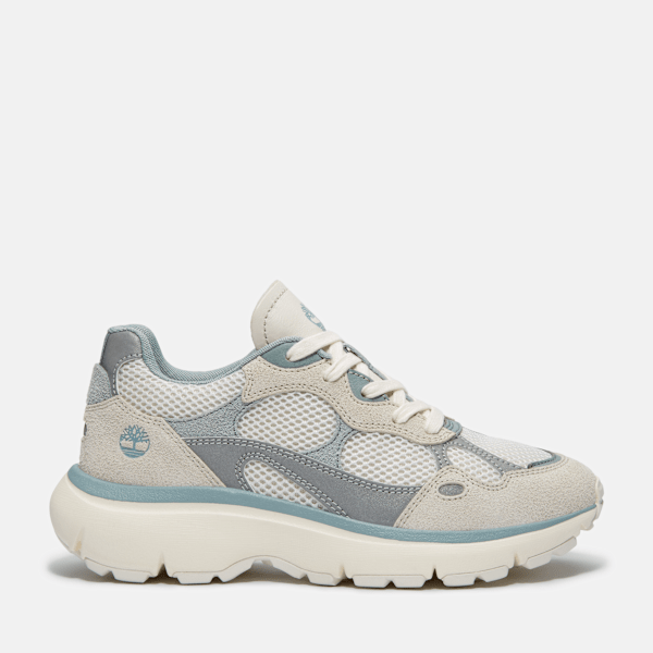 Timberland - Hazel Lane Trainer for Women in Beige/Light Blue, Woman, Beige, Size: 7.5