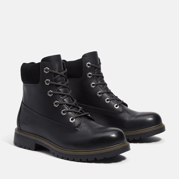 Botas impermeables 6-Inch Timberland® 25 para mujer en negro