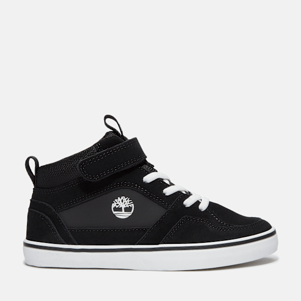 Timberland - Stone Jump Mid Trainer for Youth in Black, Black, Size: 13