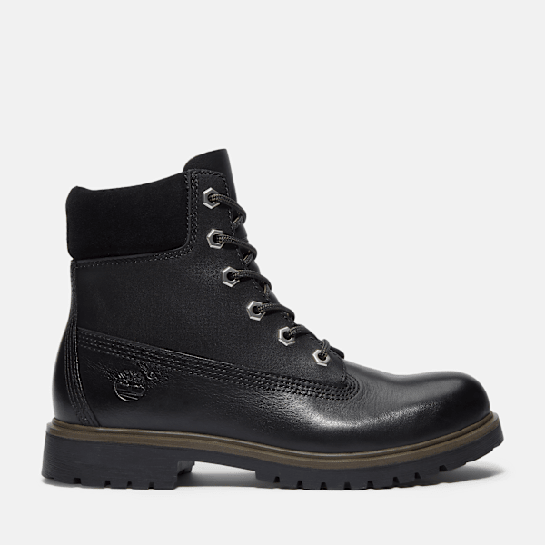 Timberland - Timberland 25 6-Inch Waterproof Boot for Women in Black, Woman, Black, Size: 8