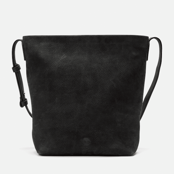 Timberland - Soft Leather Sling Bag in Black, Woman, Black