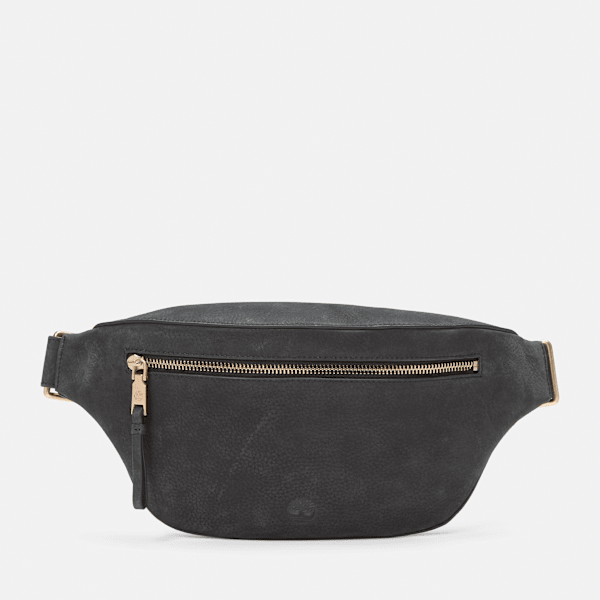 Timberland - Soft Leather Shoulder Bag in Black, Woman, Black