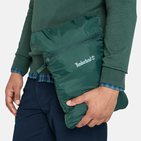Casaco Hidrorrepelente Duradouro Axis Peak para Homem em verde-escuro