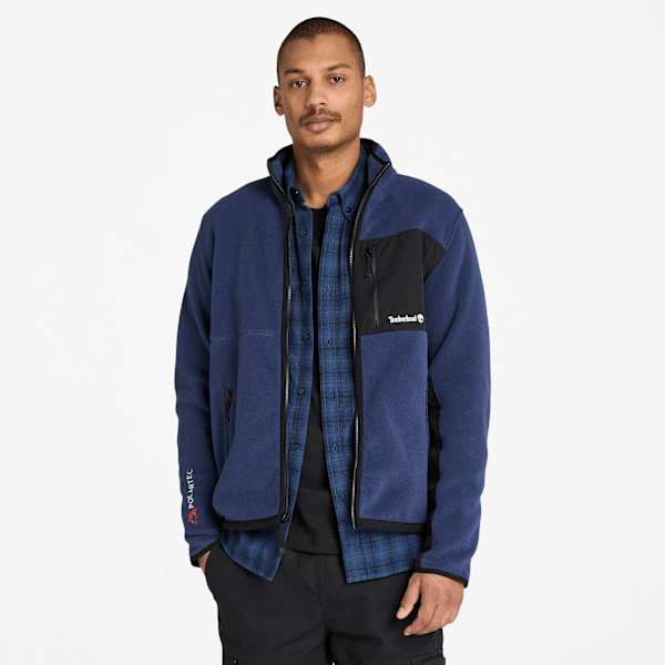 Timberland - Sherburne Polartec Fleece Jacket for Men in Dark Blue, Man, Blue, Size: XXL