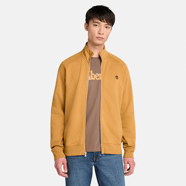 Timberland - Exeter River Funnel Neck Sweatshirt for Men in Yellow, Man, Yellow, Size: S