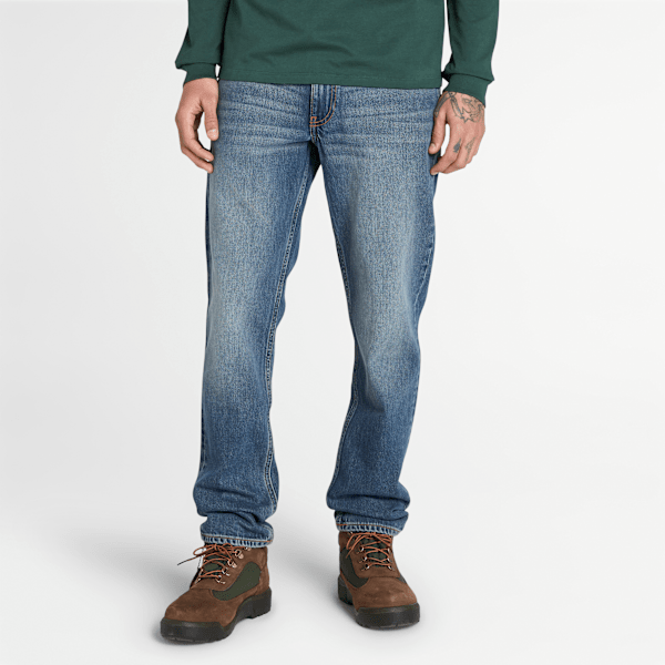 Timberland - Sandown Slim Jeans for Men in Blue, Man, Blue, Size: 35