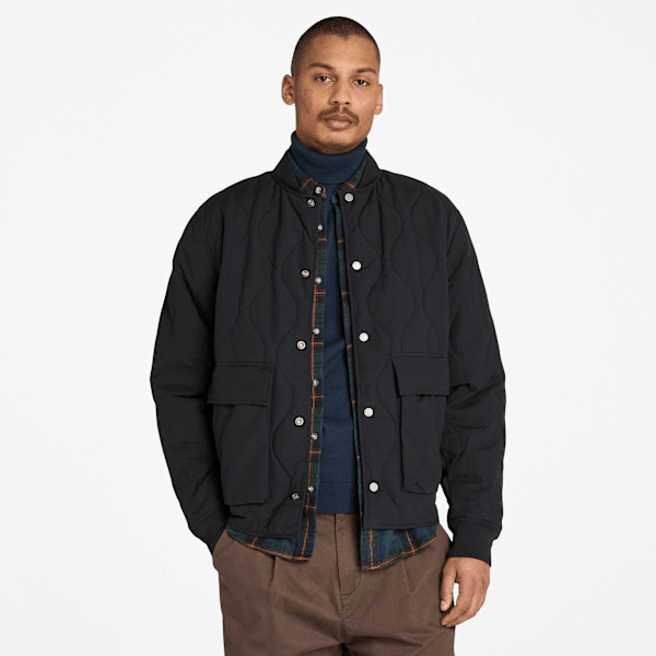 Timberland - Quilted Jacket for Men in Black, Man, Black, Size: XXL