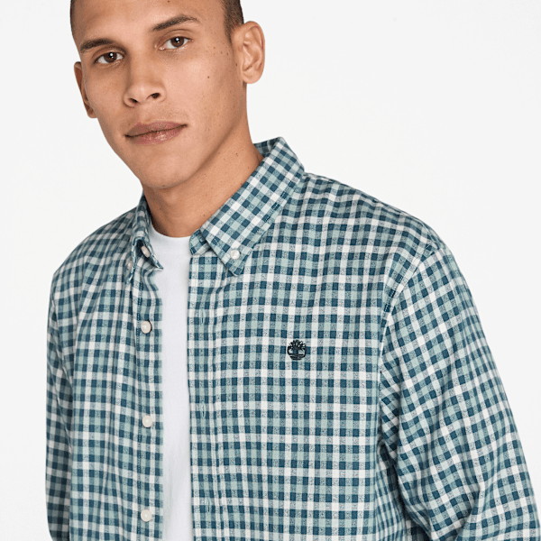 Solucell Air™ Gingham Shirt for Men in Grey