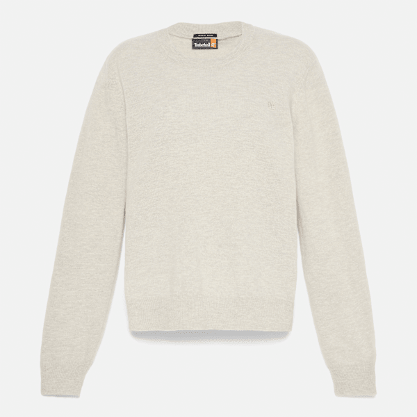 Merino Crewneck Jumper for Women in Beige