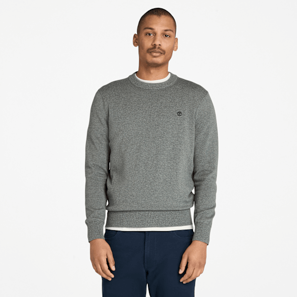 Timberland - Williams River Cotton Jumper for Men in Grey, Man, Grey, Size: XXL