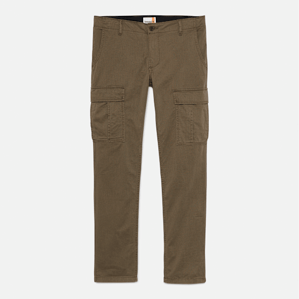 Pantaloni Cargo in Twill Timberland® Brookline da Uomo in verde