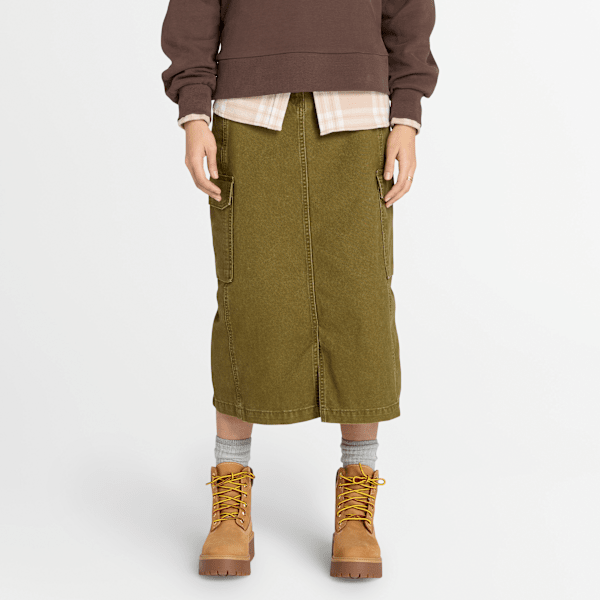 Timberland - Cargo Skirt for Women in Dark Green, Woman, Green, Size: 23
