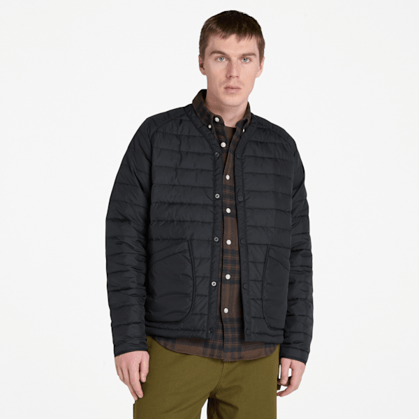 Timberland - Quilted Lightweight Insulated Jacket for Men in Black, Man, Black, Size: XXL