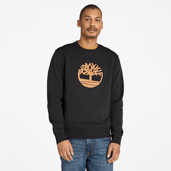 Timberland - Kennebec River Crewneck Sweatshirt for Men in Black, Man, Black, Size: XL
