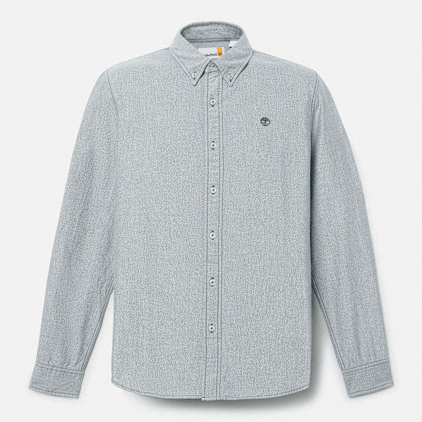 Timberland - Oxford Shirt for Men in Dark Green, Man, Green, Size: 3XL