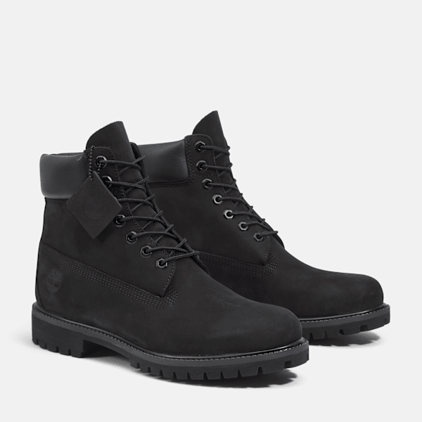 Timberland® Premium 6-Inch Waterproof Boot for Men in Black