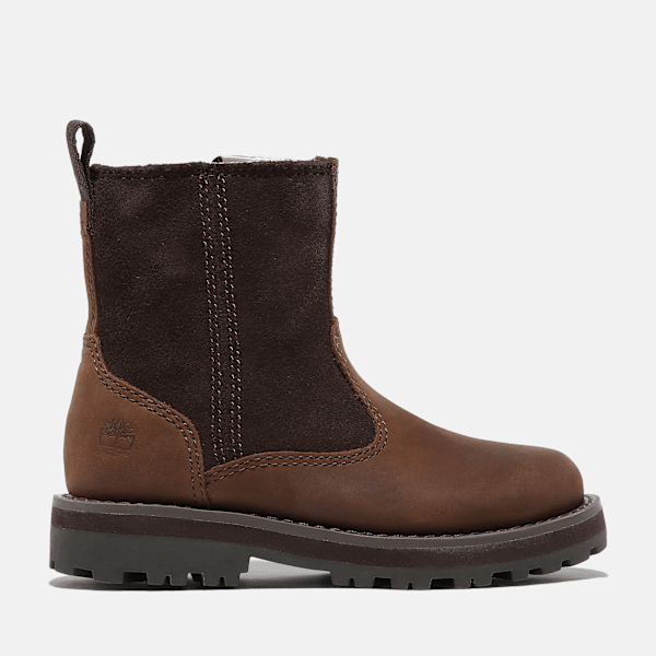 TBL-EU - Courma Kid Warm-lined Boot for Toddler in Dark Brown, Brown, Size: 4.5