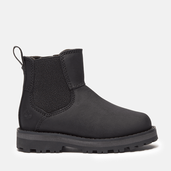 Timberland - Courma Kid Chelsea Boot for Toddler in Black, Black, Size: 11.5