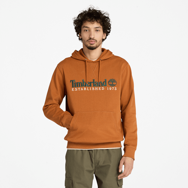 ミュージシャン EMBROIDERY LOGO HOODIE / CHOCOLATE BROWN Chocolate Brown Hoodie – Drop Shoulder Embroidered Fleece
