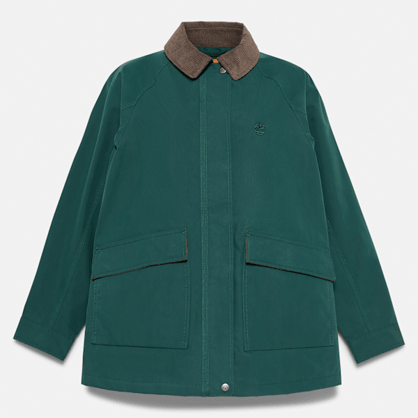 Timberland - Wenham Waterproof Barn Coat for Women in Dark Green, Woman, Green, Size: M