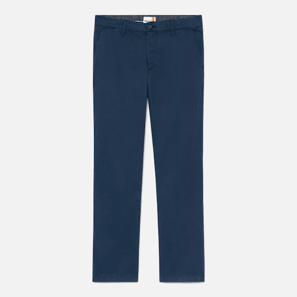 Timberland - Claremont Twill Chino Straight Trouser for Men in Dark Blue, Man, Blue, Size: 29