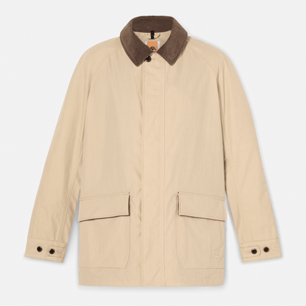 Timberland - Wasserdichte Wenham Barn-Jacke für Herren in Beige, Herren, Beige, Größe: M