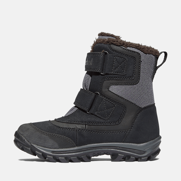 Bota de Neve com Velcro Mid Chillberg GORE-TEX para Jovem em preto
