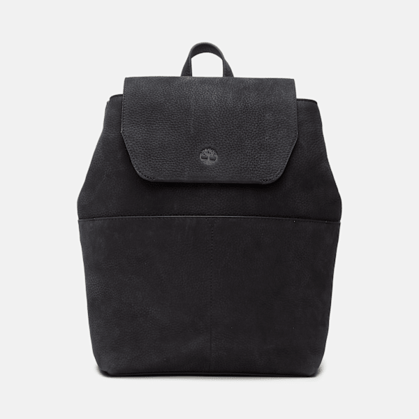 Soft Leather 11-Litre Backpack for Women in Black