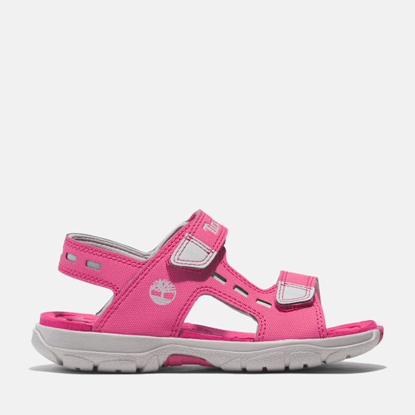 Timberland Moss Jump Backstrap Sandal for Youth in Pink, Pink