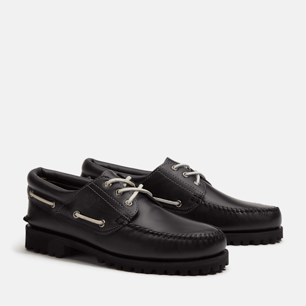 【美品】Timberland END. 3 EYE LUG ブラック レザー Timberland（ティンバーランド） Timberland AUTHENTICS 3EYE CLASSIC