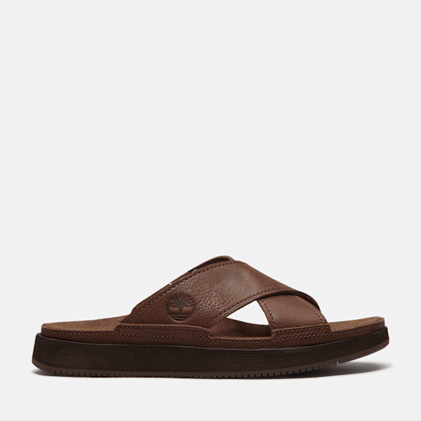 Timberland - Casco Cove Slide Sandale für Herren in Dunkelbraun, Herren, Braun, Größe: 43